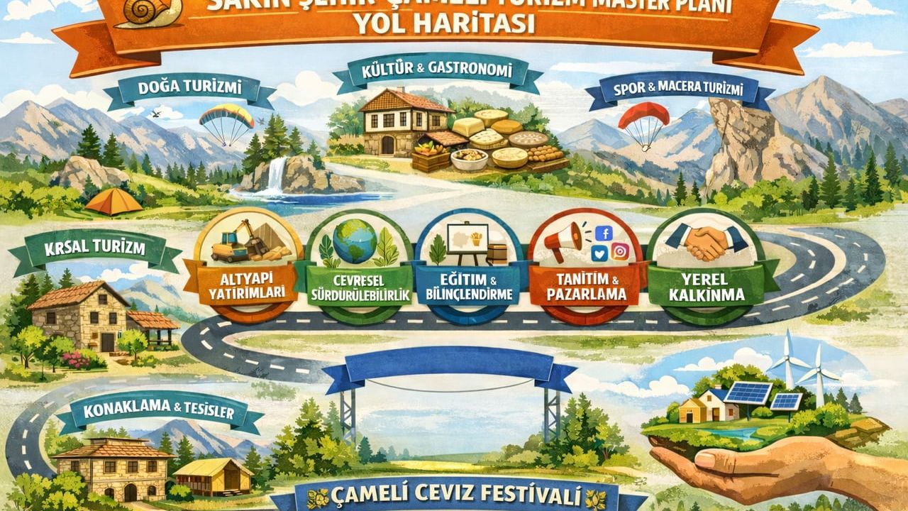 Çameli Turizm Master Planı: 2026–2030 Yol Haritası Yayınlandı