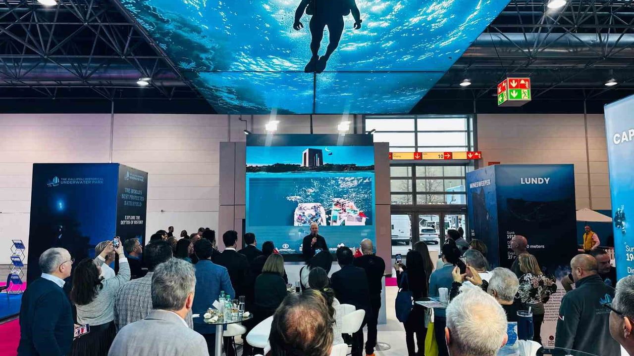 Çanakkale Boğazı’ndaki savaş gemisi batıkları ‘Derin Miras’ projesiyle korunacak ve dalış turizmine açılacak