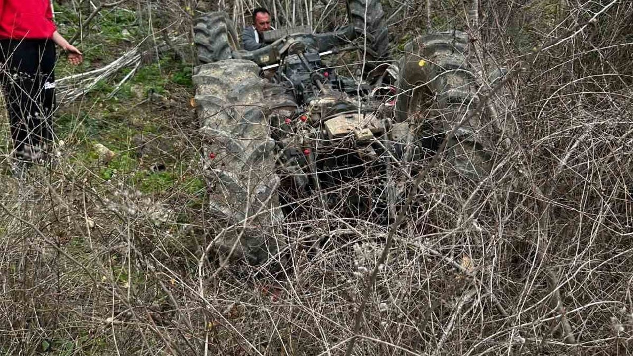 Çanakkale Lapseki'de traktör devrildi: 73 yaşındaki sürücü hayatını kaybetti