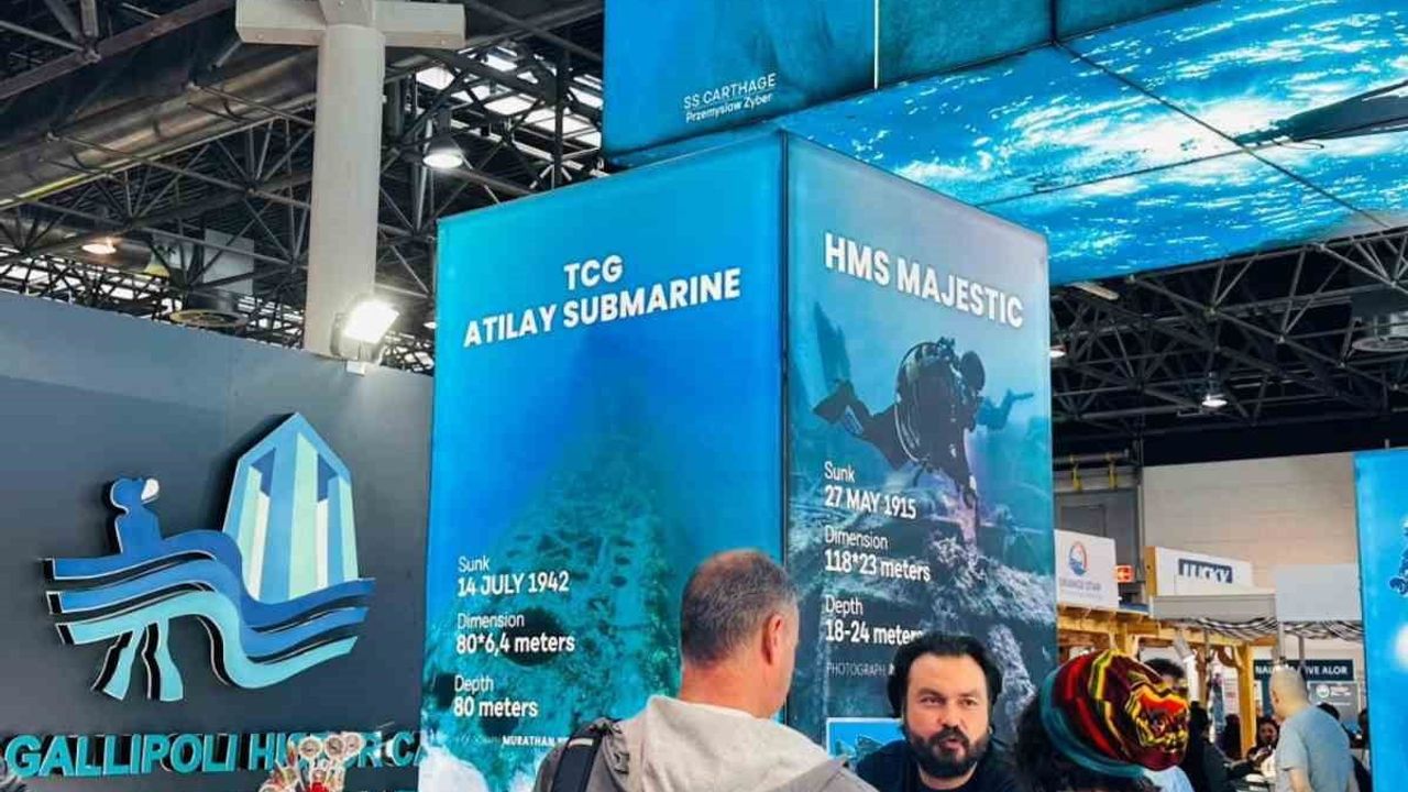 Çanakkale Savaşları Gelibolu Tarihi Alan Başkanlığı Boot Düsseldorf’ta yoğun ilgi gördü