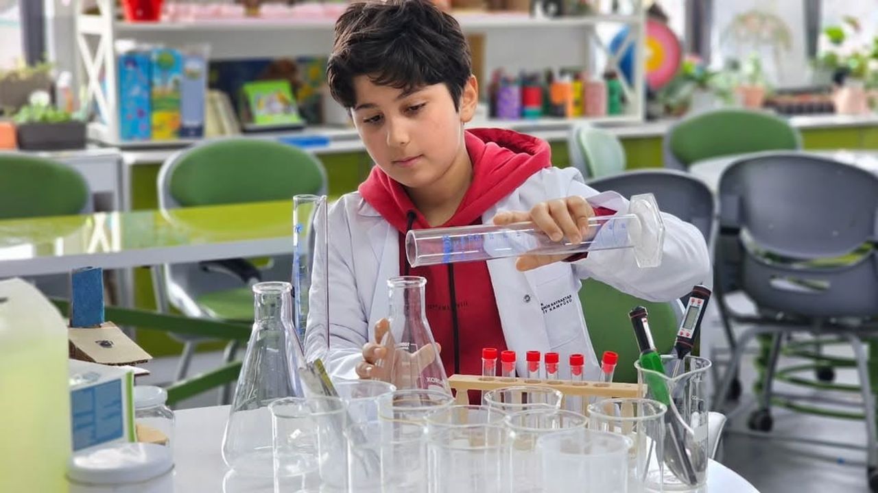 Canik'te yarıyıl tatilinde bilim ve teknoloji etkinlikleri sürüyor