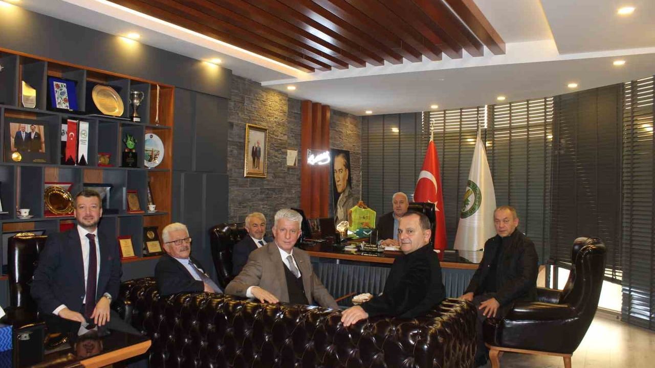 Çarşamba'da Kurumlar Arası İş Birliği: Ticaret Borsası ve Müftülük Sosyal ve Ekonomik Projeleri Görüştü