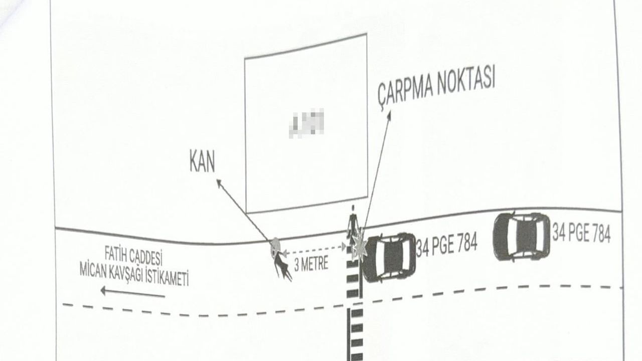 Çayırova'da yaya geçidinde aracın çarptığı kadın 12 gün sonra hayatını kaybetti