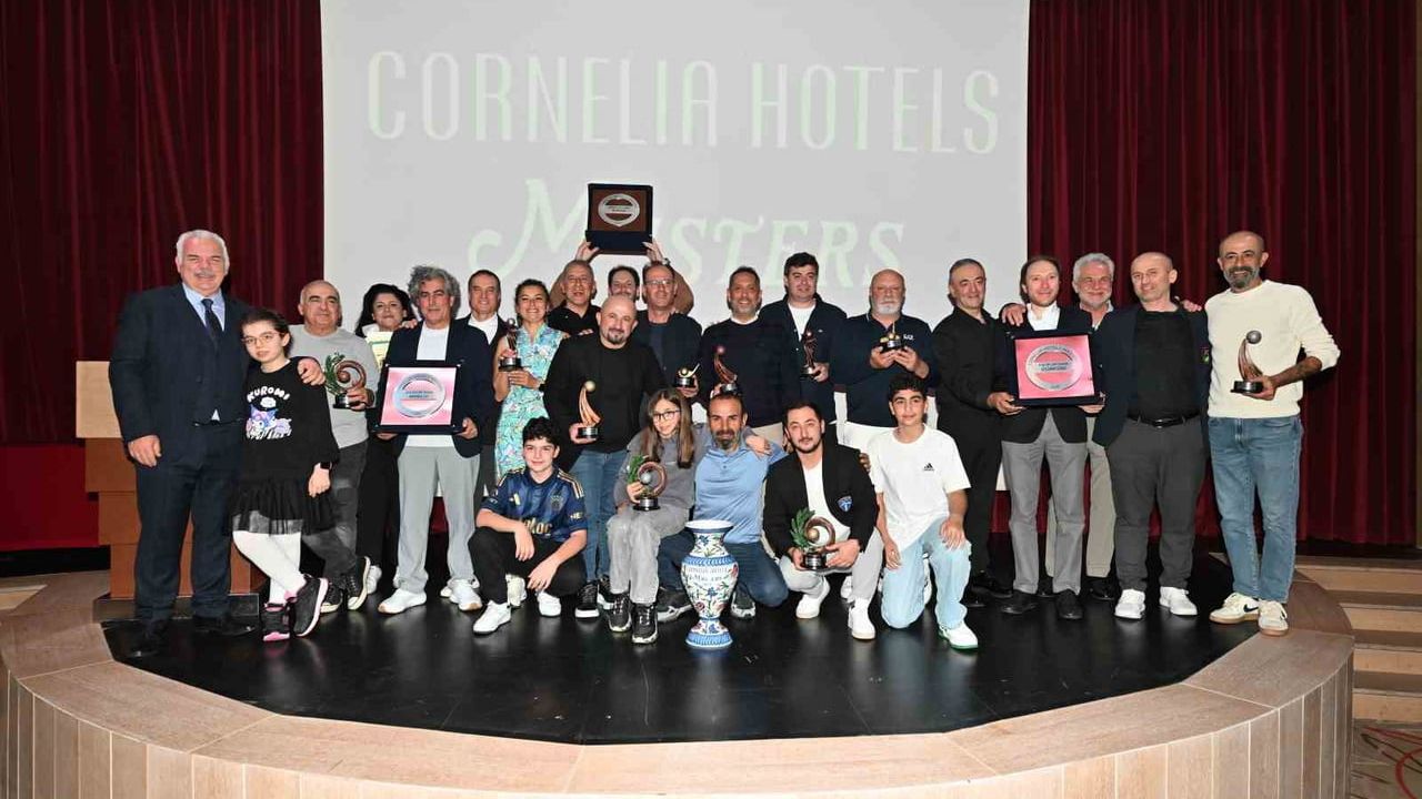 Cornelia Golf Masters ve Cornelia Open, Belek'te Türkiye'nin En İyi Golfçülerini Buluşturdu