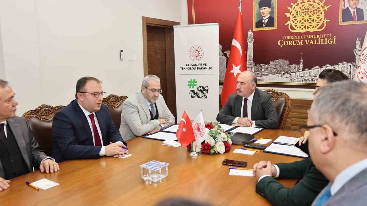 Çorum’da 11 milyon TL’lik SİMEP projesiyle mesleki eğitim üretime dönüştürülüyor