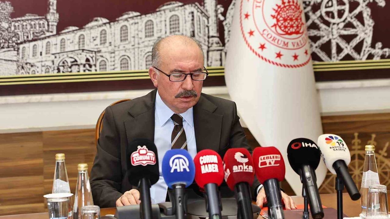 Çorum'da 2025'te suç oranları düştü: Evden hırsızlık %40, trafik can kayıpları %44 azaldı