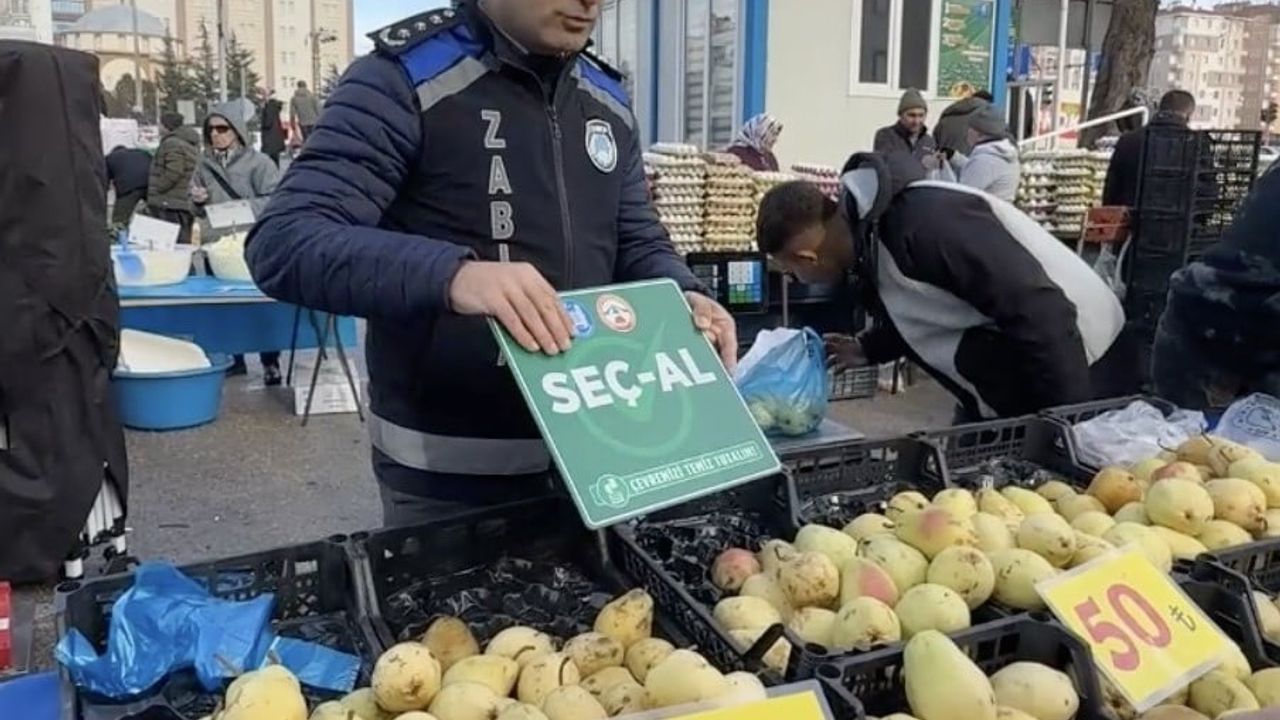 Çorum'da semt pazarlarında 'seç-al' uygulaması başladı