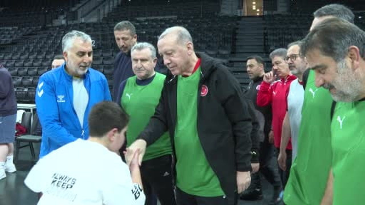 Cumhurbaşkanı Erdoğan, Shaquille O'Neal ile İstanbul'da buluştu