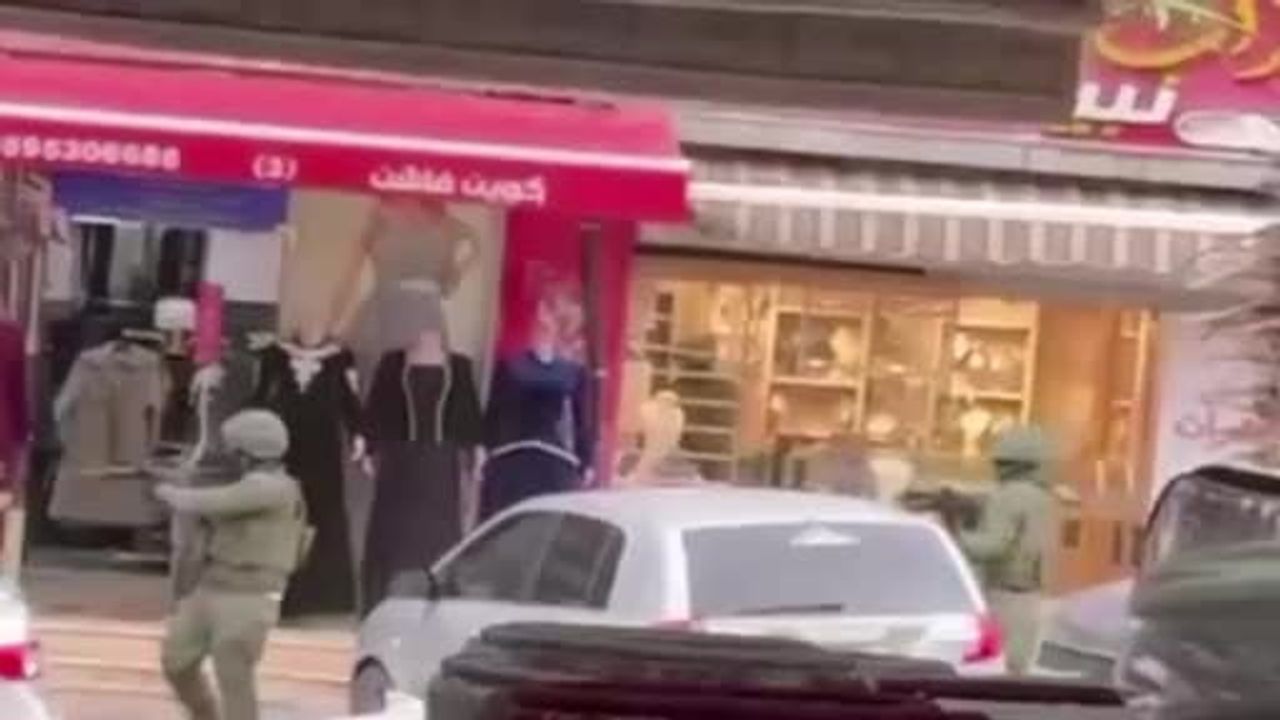 Dahariye'de İsrail askeri kıyafetli 3 kişinin kuyumcu soygunu: zanlılar gözaltında