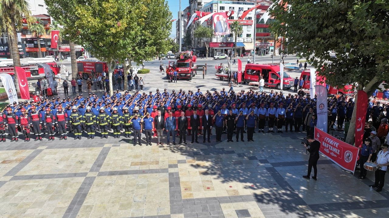 Denizli Büyükşehir İtfaiyesi 2025'te 7.191 olaya müdahale etti