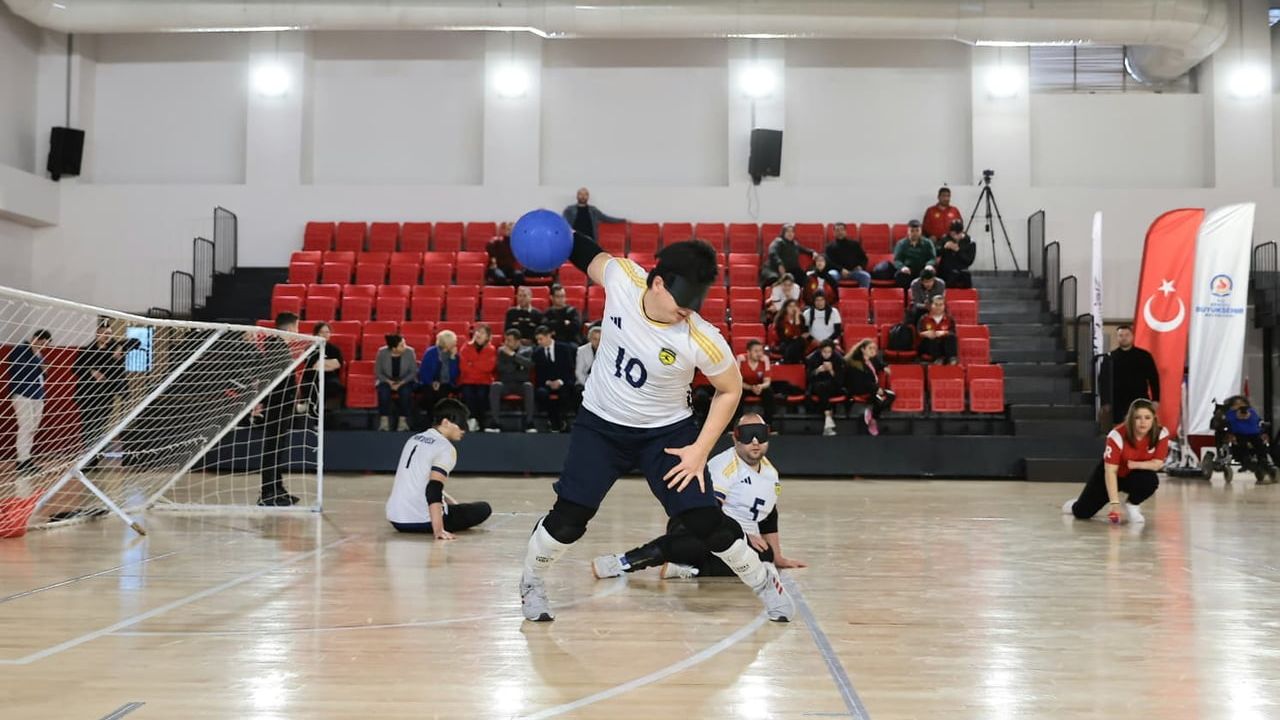 Denizli'de Lykos Goalball Kupası: Görme engellilere Türkiye'de ilk kez Braille alfabeli madalya