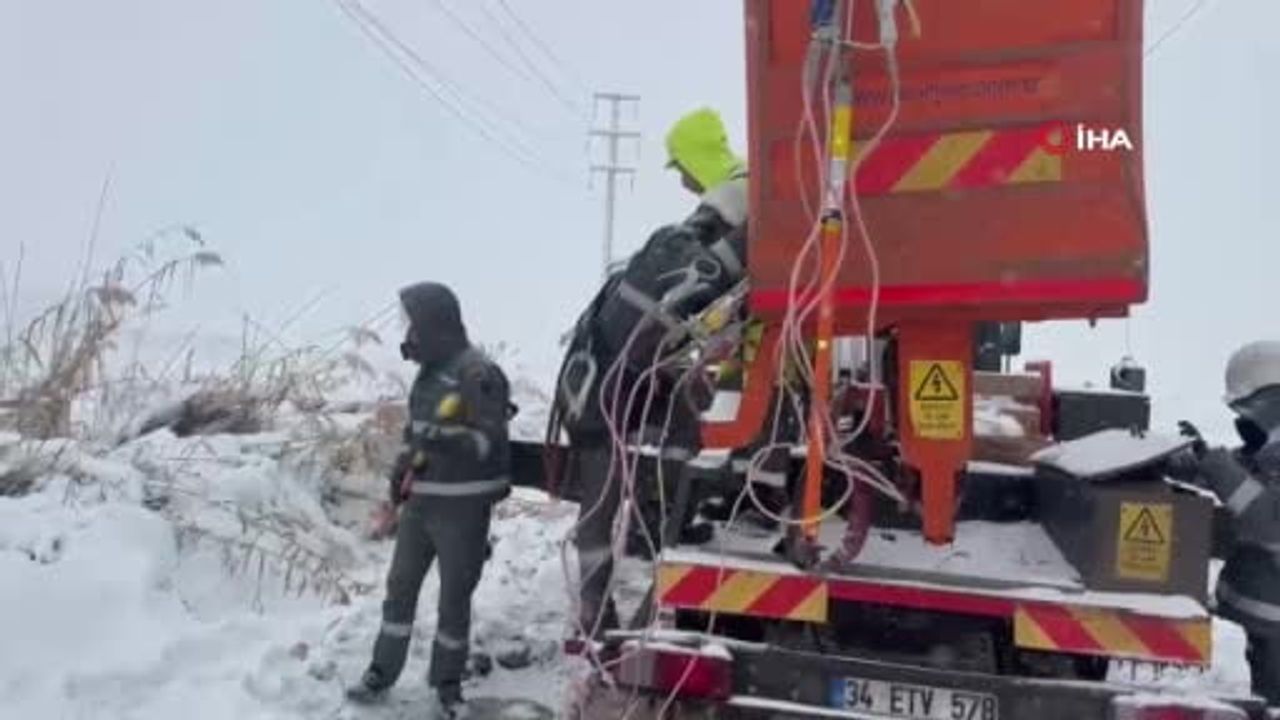Dicle Elektrik, Güneydoğu'da 50 yıllık en sert kışta kesintisiz enerji sağladı
