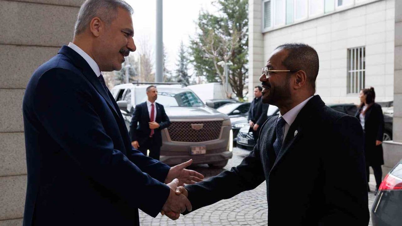 Dışişleri Bakanı Hakan Fidan, Umman Dışişleri Bakanı Sayyid Badr Hamad Al Busaidi ile Ankara'da Görüştü