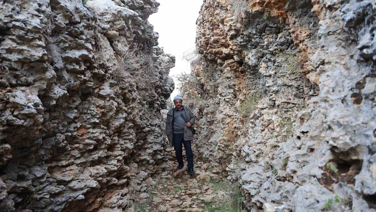 Diyarbakır'da 1 milyon yıl önce oluştuğu değerlendirilen Buzul Vadisi dronla görüntülendi