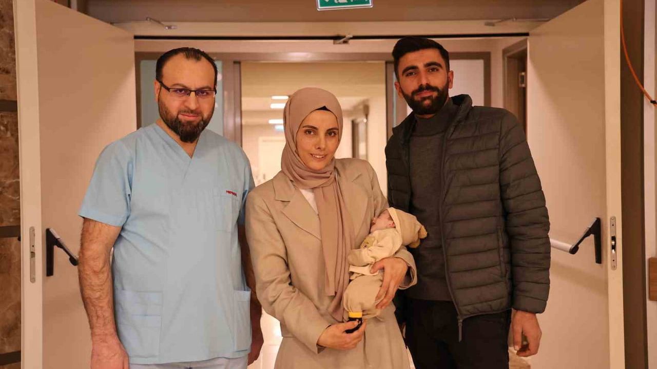 Diyarbakır’da Gastroşizisli 44 günlük Civan iki ameliyatla sağlığına kavuştu