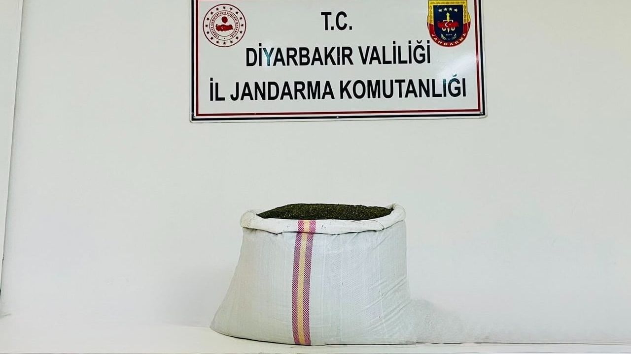 Diyarbakır'da jandarma operasyonunda 41 kilo esrar ele geçirildi, 25 şüpheli hakkında işlem