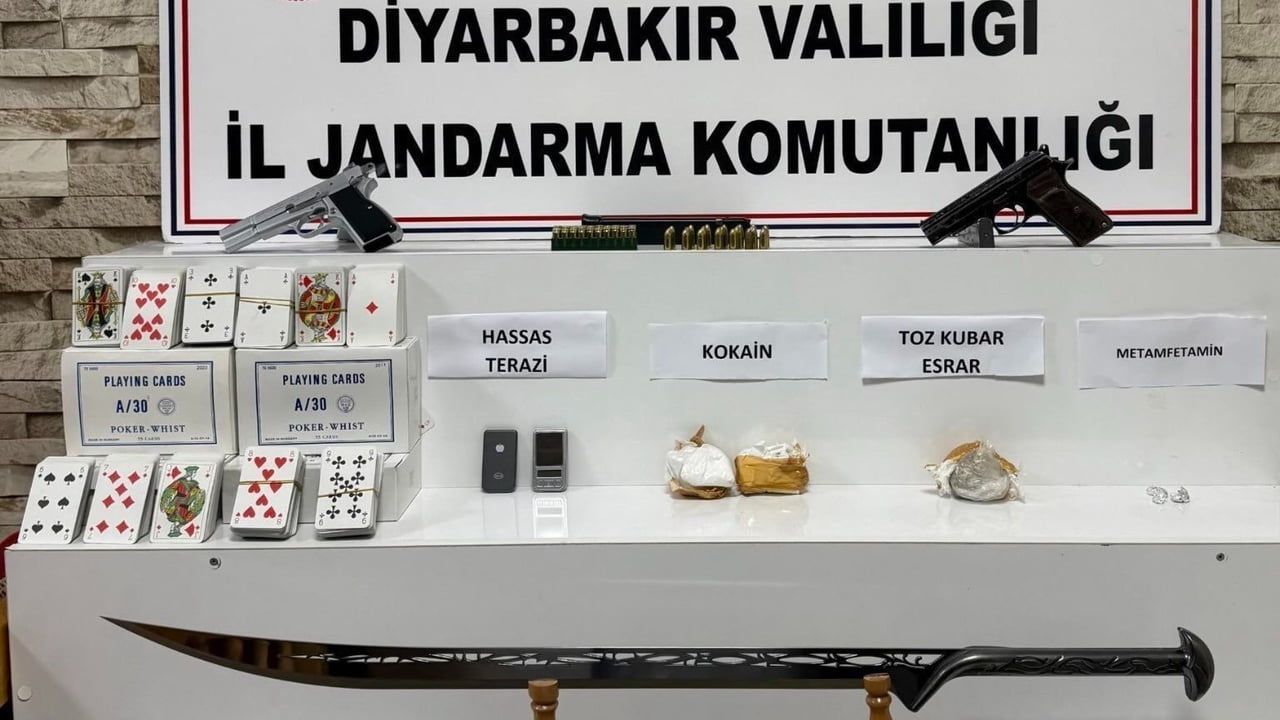 Diyarbakır'da jandarmanın uyuşturucu operasyonunda 6 şüpheli hakkında işlem yapıldı