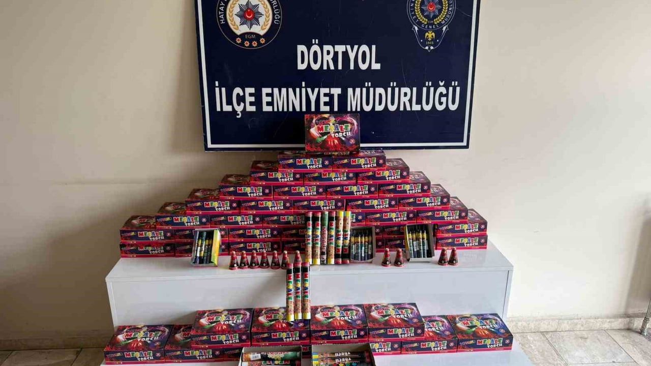 Dörtyol'da patlayıcı madde satışı denetimi: 137 işyeri kontrol edildi