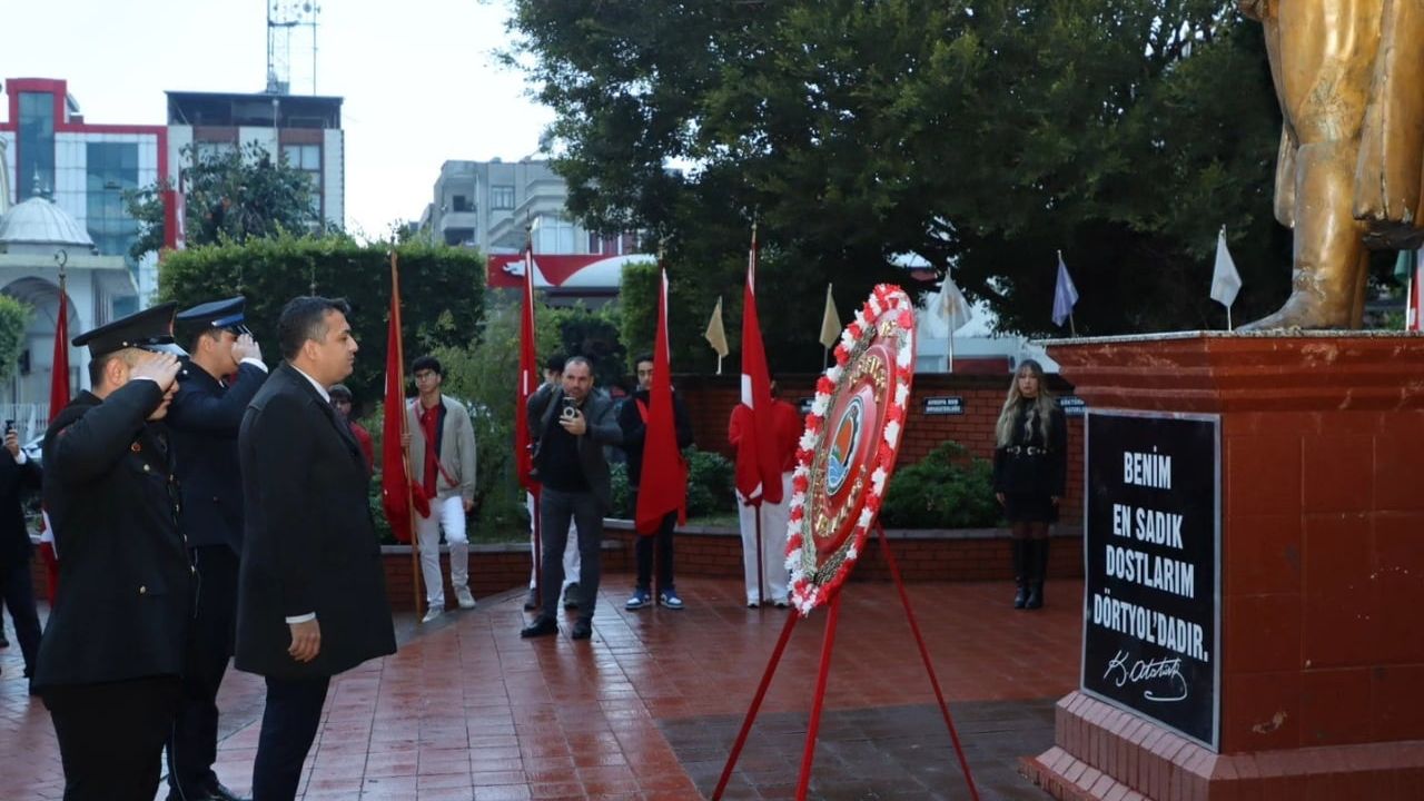 Dörtyol’un Kurtuluşunun 104. Yılı Törenlerle Kutlandı