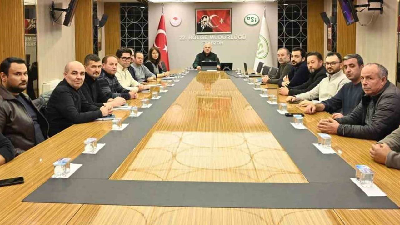 DSİ 22. Bölge'de Makineli Çalışmaların Durumu ve 2026 Planlaması Ele Alındı