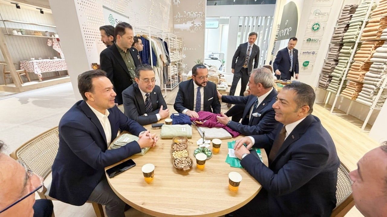 DTO Başkanı Uğur Erdoğan Heimtextil 2026'da 57 Denizli Firmasını Frankfurt'ta Yalnız Bırakmadı