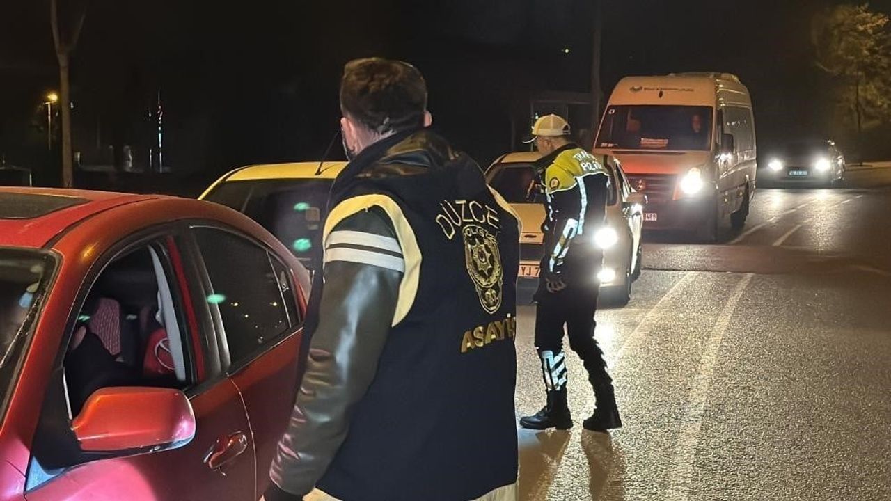 Düzce'de 05-11 Ocak 2026 tarihleri arasında aranan 124 kişi yakalandı; 34 tutuklandı