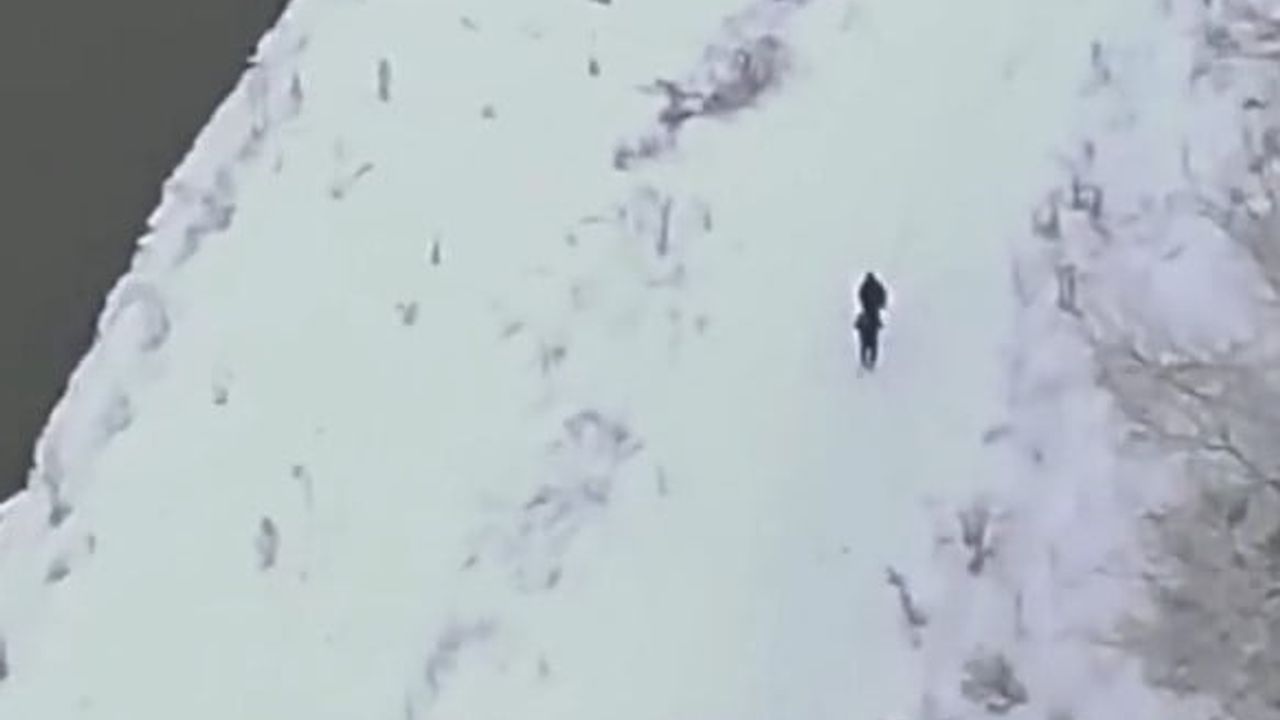 Düzce'de termal dronla tespit edilen kaçak avcı sığınağı yıkıldı