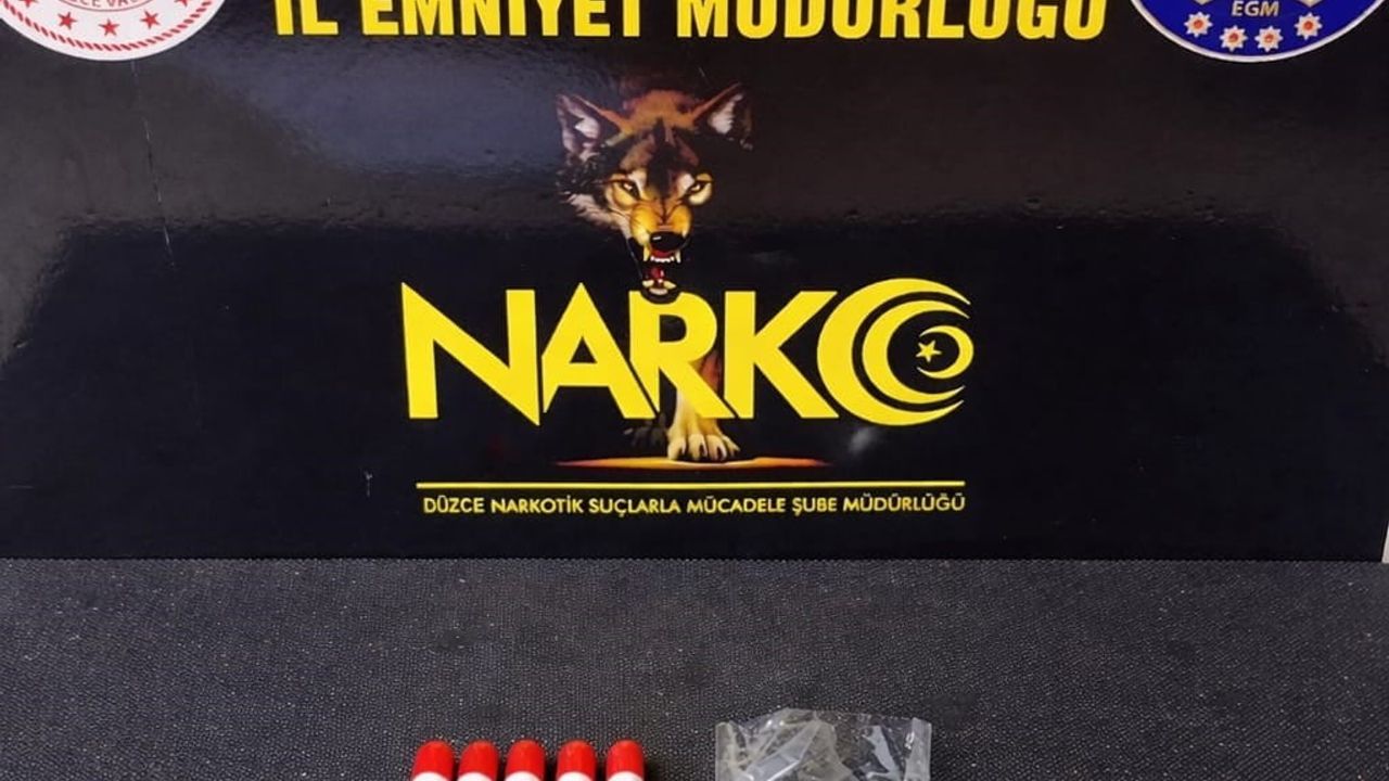 Düzce'de uyuşturucu operasyonunda 1 kişi tutuklandı