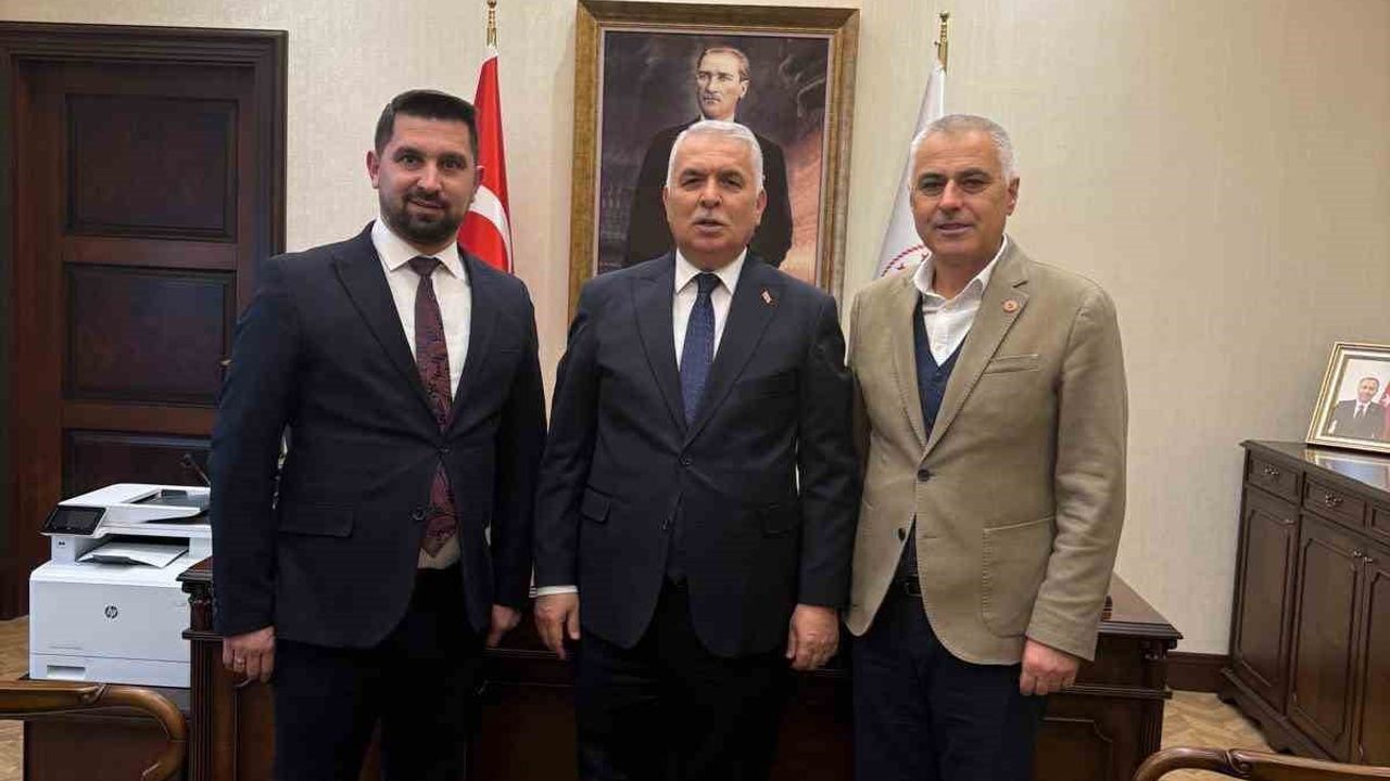 Düzce İGM Başkanı Fazlı Koç'tan Personel Genel Müdürü Aziz Yıldırım'a hayırlı olsun ziyareti