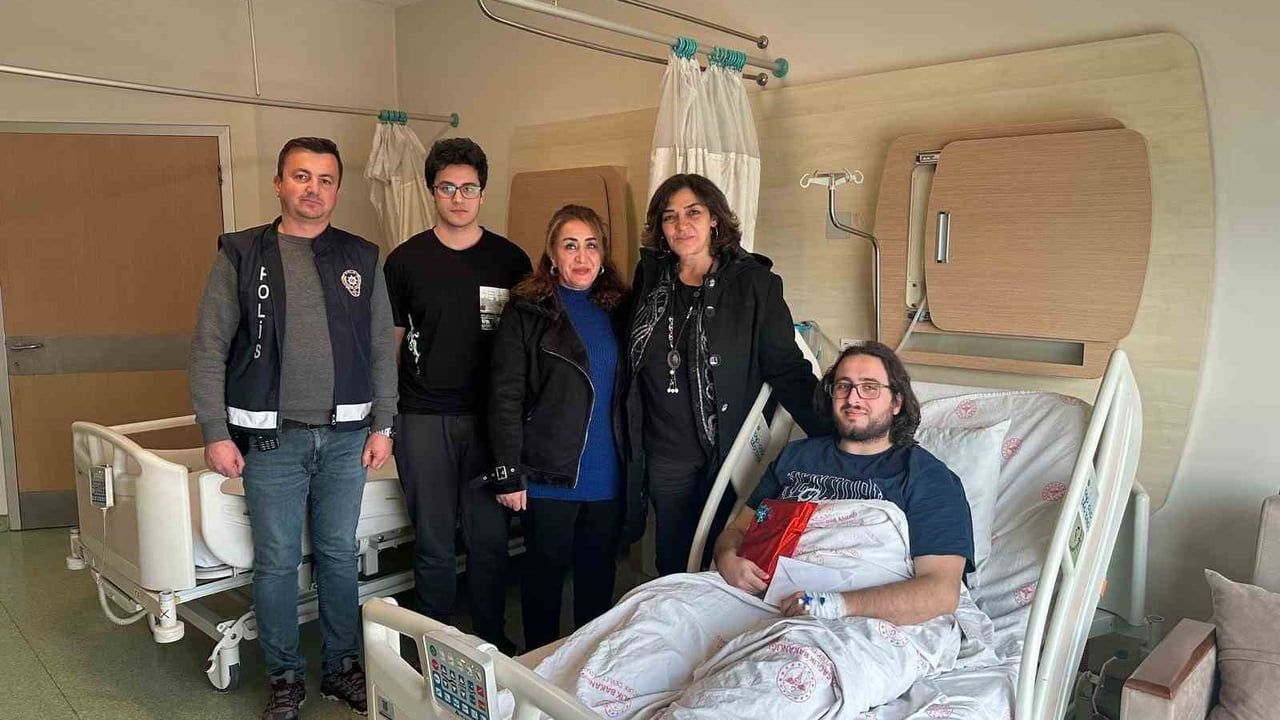 Düzce Polis Eşleri Derneği'nden hastanede moral ziyareti