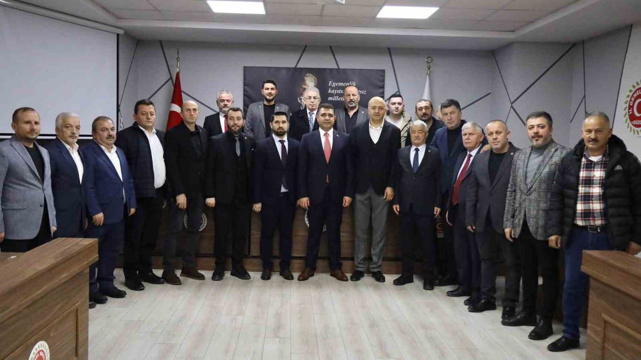 Düzce Valisi Selçuk Aslan’dan İl Genel Meclisi’ne veda ziyareti