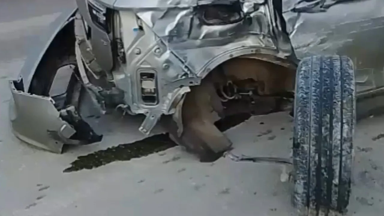 Edirne’de gizli buzlanma zincirleme kazaya yol açtı: 4 araçta hasar