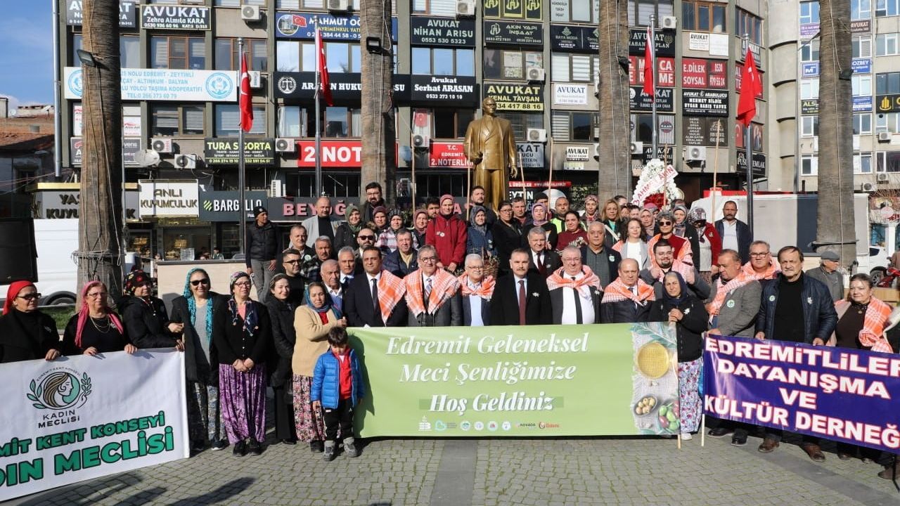 Edremit’te 'Geleneksel Zeytin Hasat Sonu Meci Şenliği' 16-17 Ocak tarihlerinde başladı