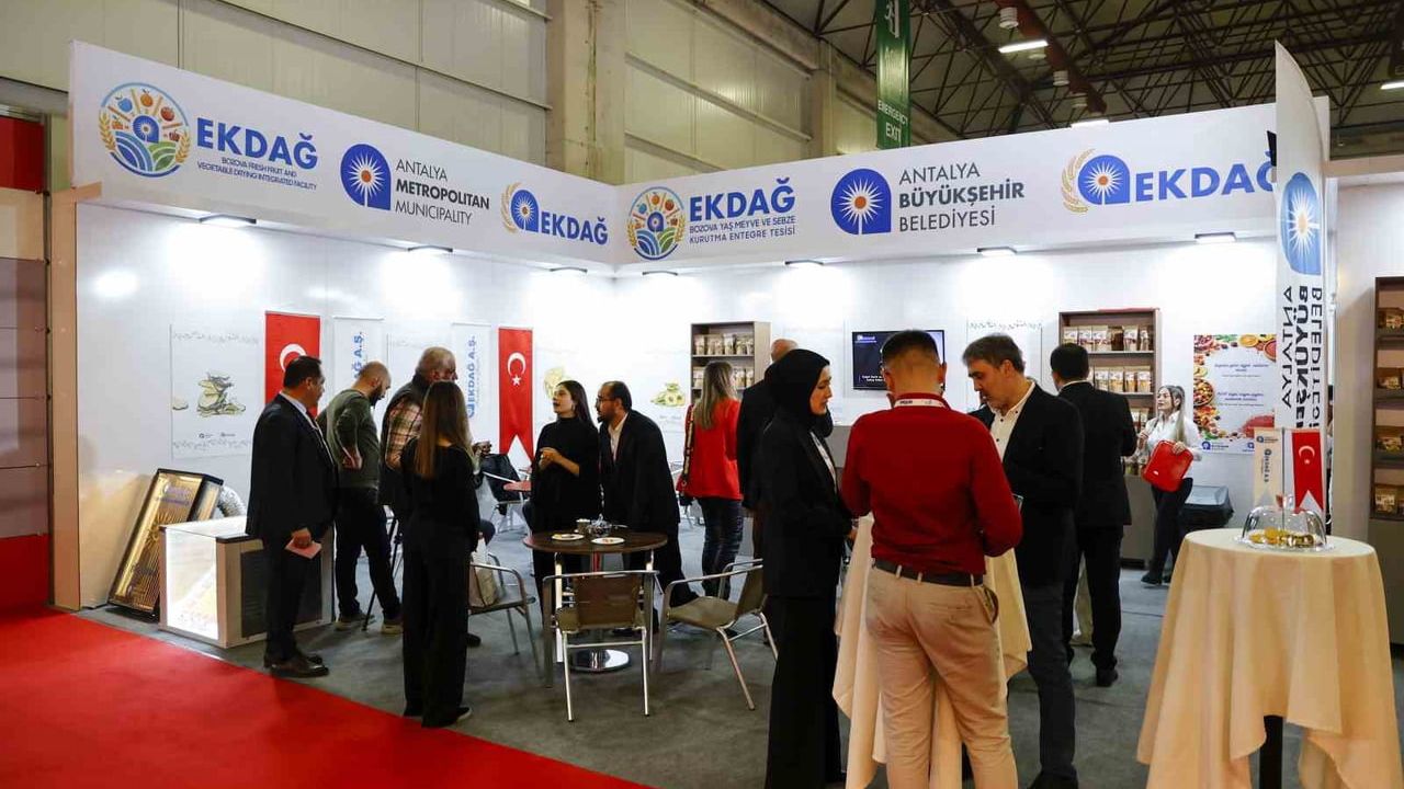 EKDAĞ ürünleri 32. Uluslararası Gıda ve İçecek İhtisas Fuarı'nda tanıtıldı
