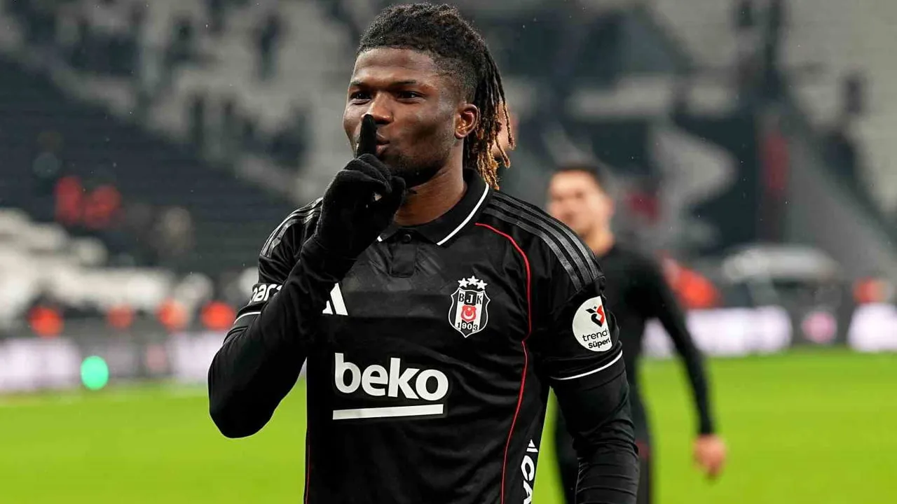 El Bilal Toure 90+5'te Beşiktaş'a 1-0'lık Galibiyeti Getirdi, Süper Lig'de 5. Golü