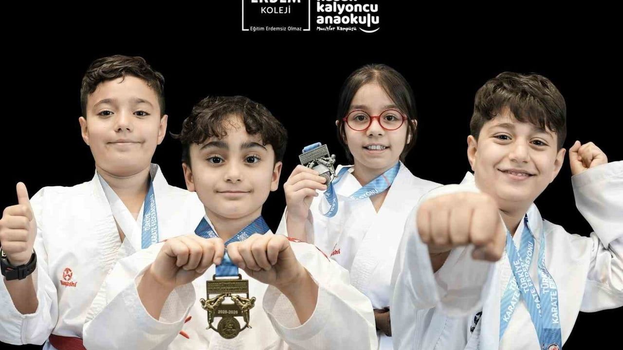Erdem Koleji, Türkiye Karate Ligi 2. Etap’ta Üst Düzey Sonuçlar Aldı