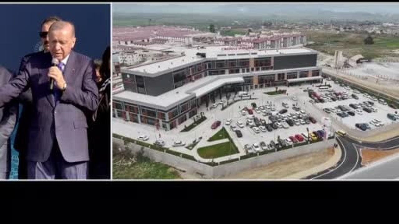 Erdoğan, Aydın Şehir Hastanesi ve 11 sağlık tesisinin toplu açılışını yaptı