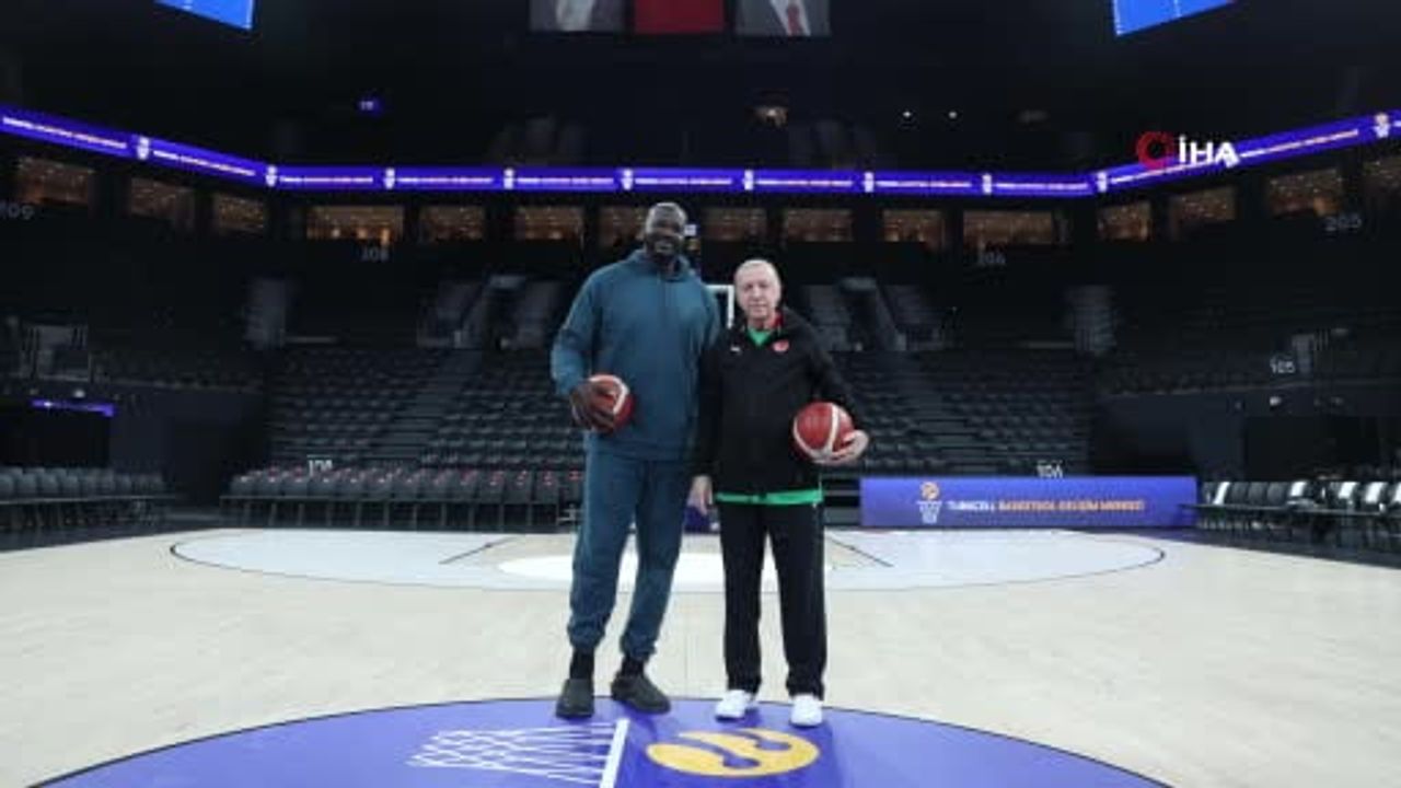 Erdoğan, Shaquille O'Neal ile İstanbul'da buluştu