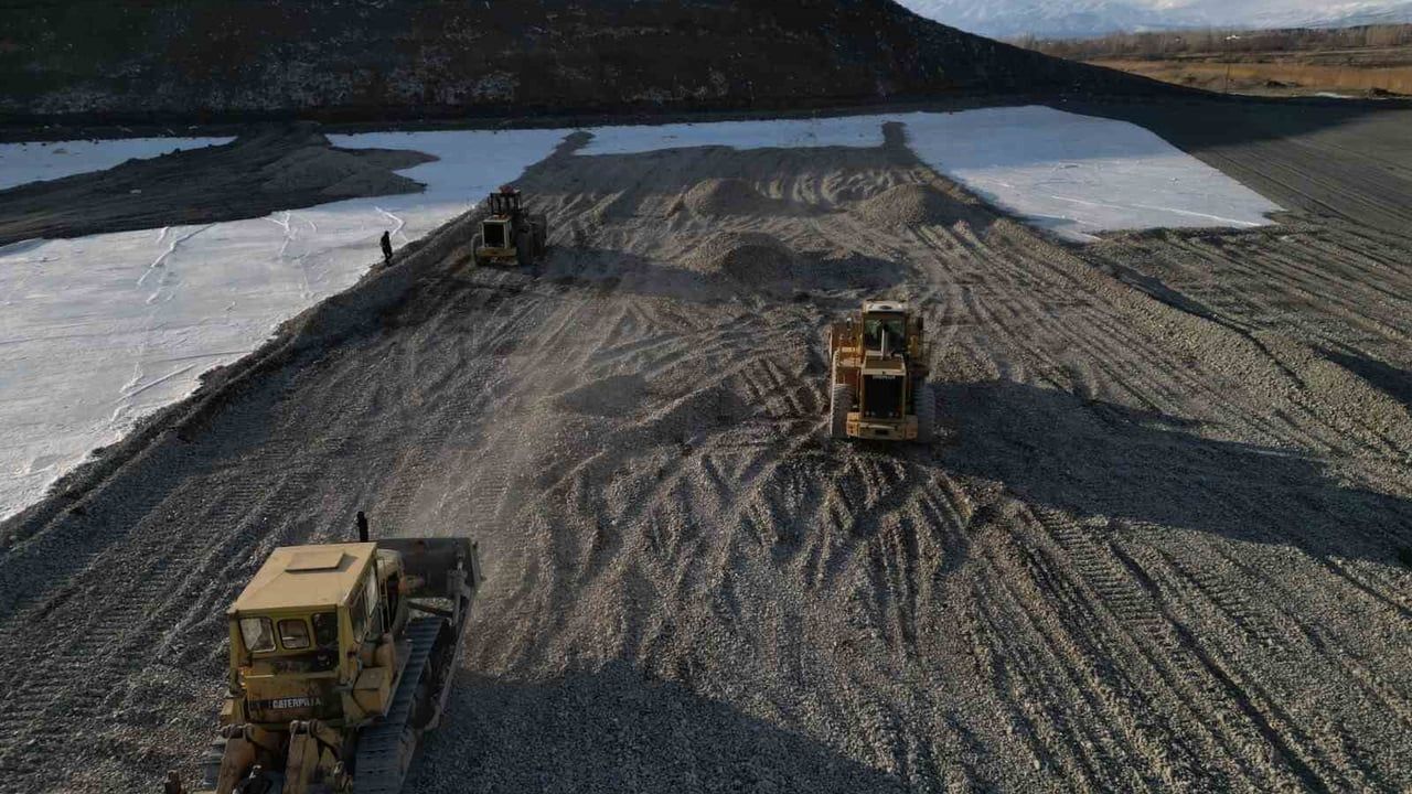Erzincan Belediyesi'nin Düzenli Katı Atık Depolama Sahası 4. Kısmı Hizmete Alındı