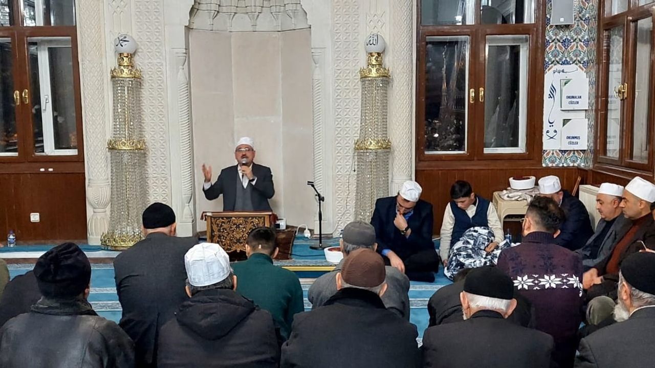Erzurum'da 1001 Hatim Geleneği Hacı Ahmet Baba Camii'nde Sonlandı