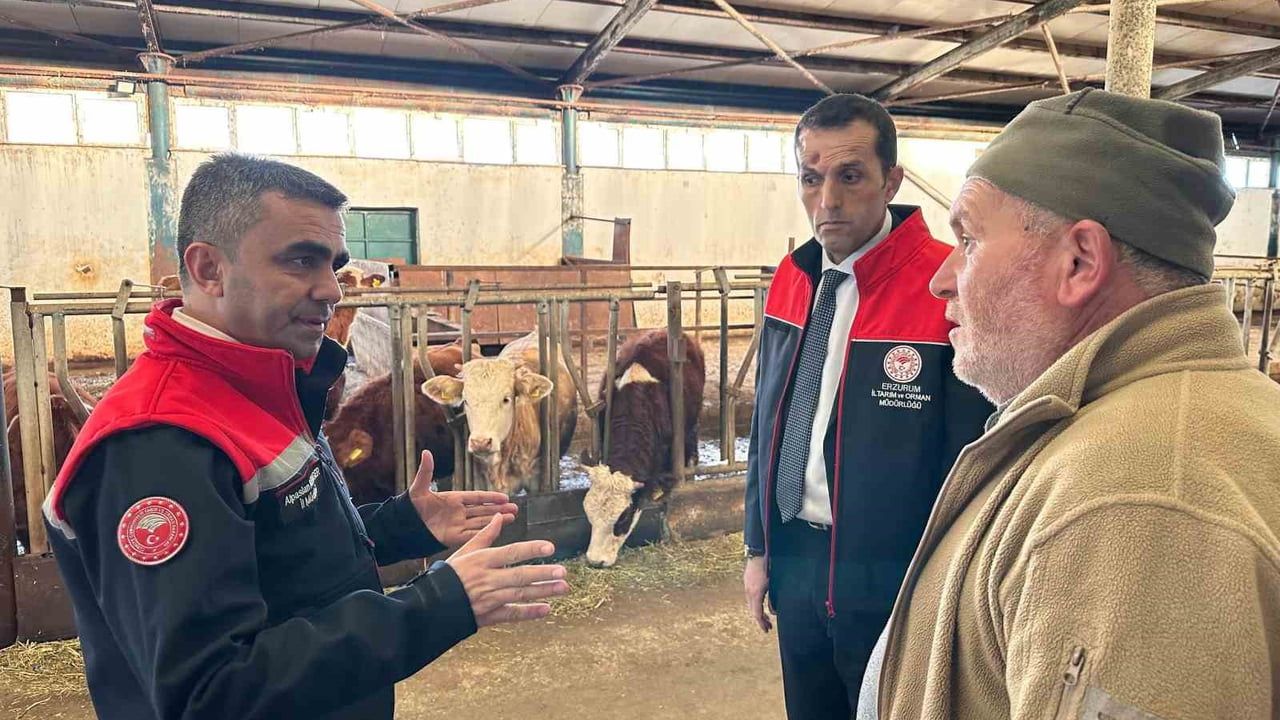 Erzurum'da 2025'te üreticilere 1 milyar 656 milyon TL tarımsal destek