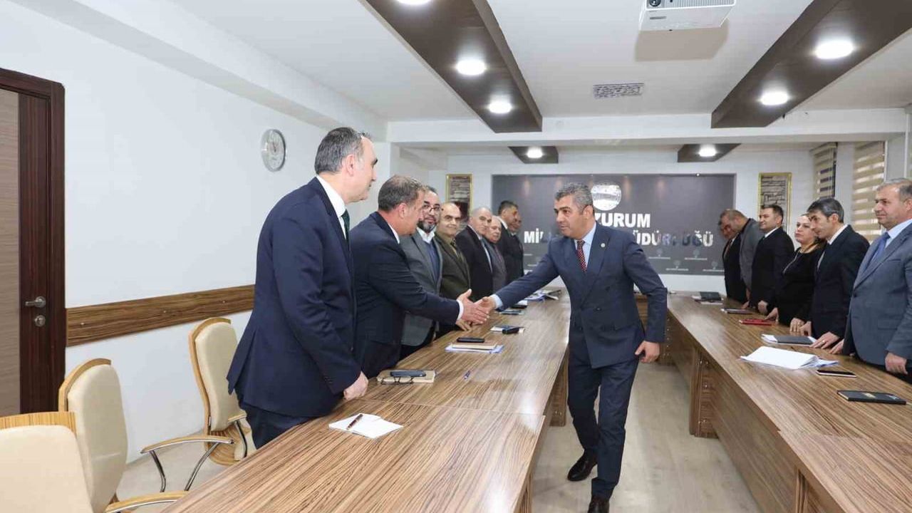 Erzurum'da 'Eğitimde Değerlendirme ve Yol Haritası' Toplantısı