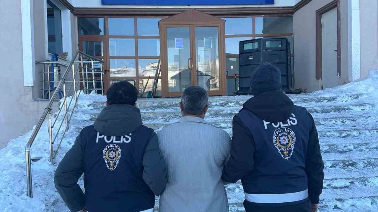 Erzurum'da hakkında kesinleşmiş 13 yıl 9 ay hapis cezası bulunan M.N.İ yakalandı