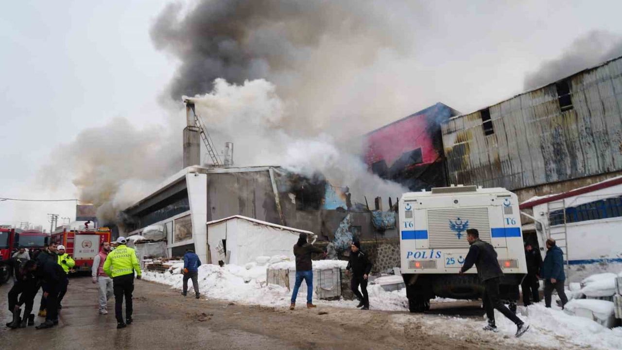 Erzurum'da mobilya atölyesindeki patlama ve yangın: 2 ölü, 7 yaralı — soruşturma başlatıldı