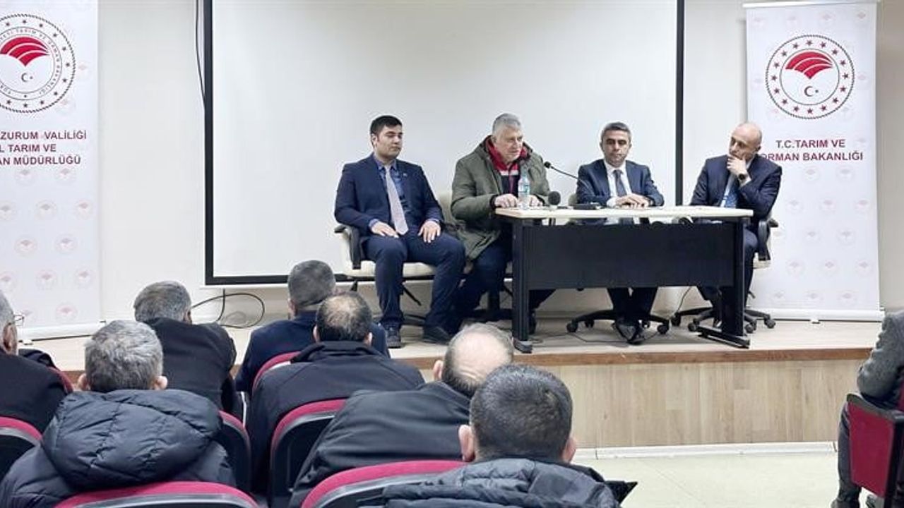 Erzurum'da 'Sağlıklı Anne Sağlıklı Buzağı' Projesi Kapsamında Horasan'da Üretici Eğitimi