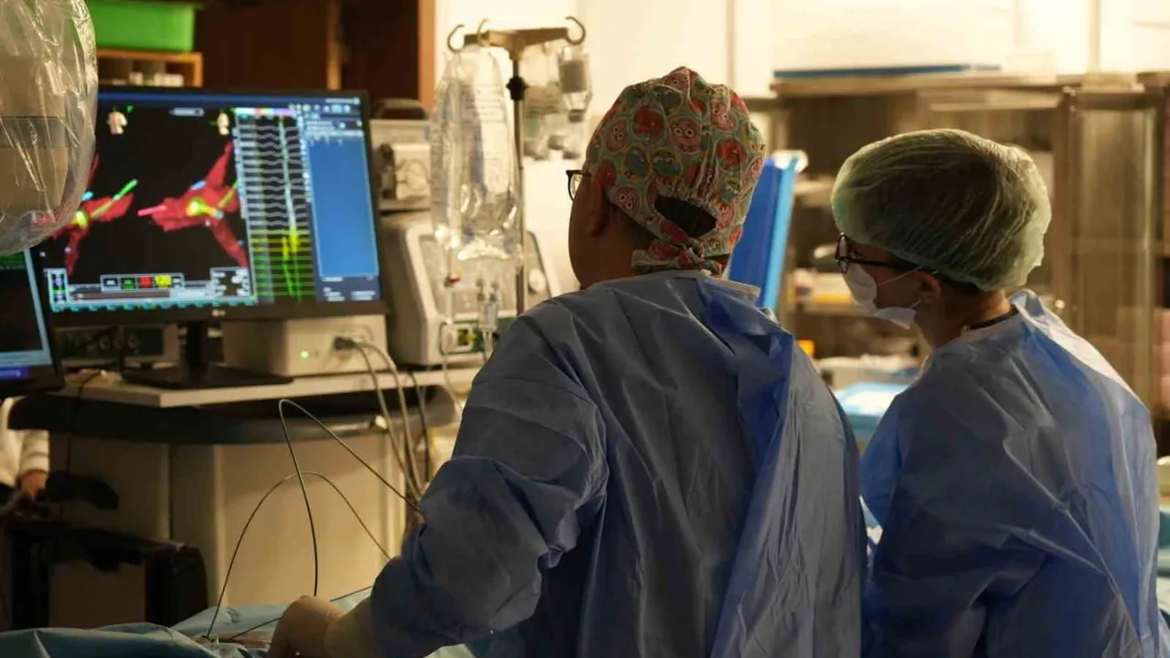 Erzurum Şehir Hastanesi'nde çocuklarda 3 boyutlu haritalama ile ablasyon başarıyla uygulandı