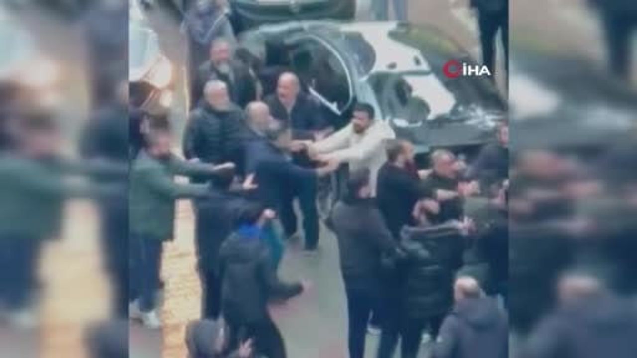 Esenyurt İnönü Mahallesi'nde park yeri tartışması kavgaya dönüştü