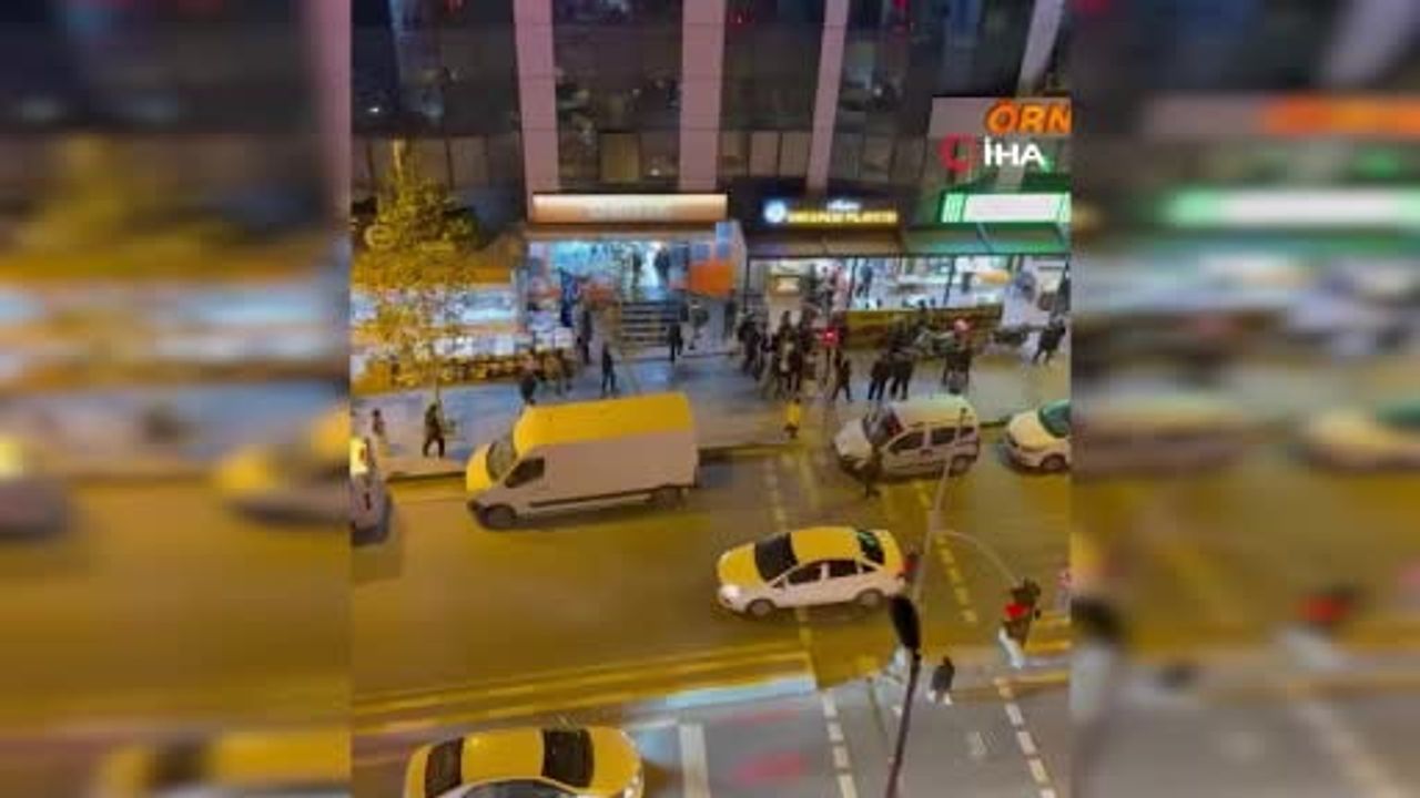 Esenyurt'ta düğün salonunda başlayan kavga sokağa taştı