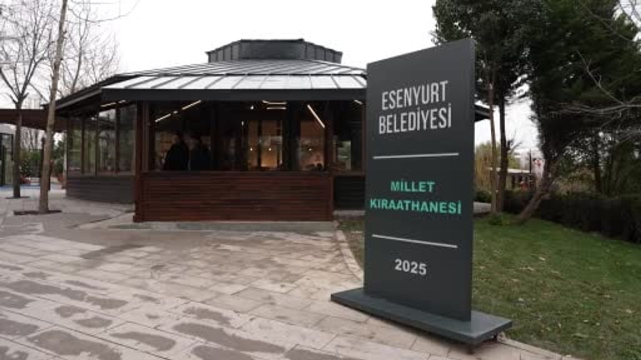 Esenyurt'ta Millet Kıraathanesi: Çay 5 lira, sohbet ve kitapla buluşma noktası