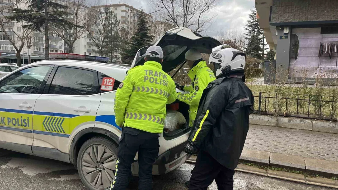 Eskişehir'de 2025'te 46 bin 929 motosiklet denetlendi, 7 bin 173 sürücüye işlem uygulandı